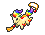 Rainbow Ponyta Charm